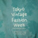 TOKYO VINTAGE FASHION WEEK 2026｜3月13日（金）〜3月15日（日）新宿住友ビル三角広場で世界初の古着ファッションウィーク開催